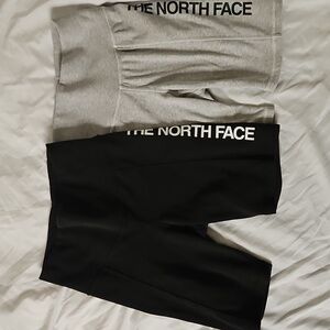 Set of 2 The North Face biker shorts Black & Gray